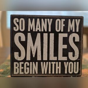 Black and White Inspirational Quote Block